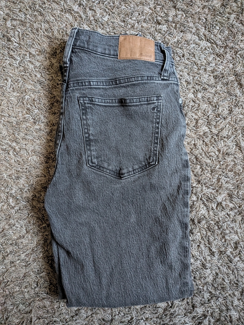 Madewell Grey Cotton The Perfect Vintage 26" Jeans Women's 26